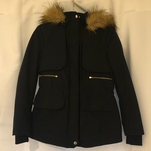Zara Hooded Puffer Jacket